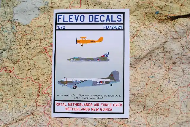 Direct Verzonden FD72-021 Royal Netherlands Air Force over Netherlands New Guine